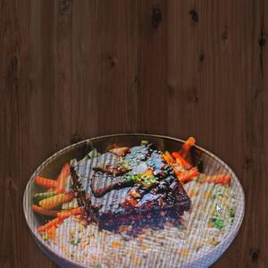 Grilled Tofu With Soya Ginger Sauce