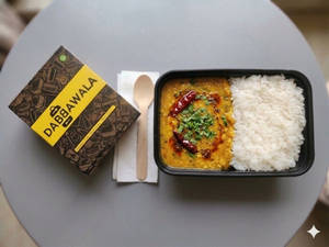 Dal Tadka With Chawal Dabba