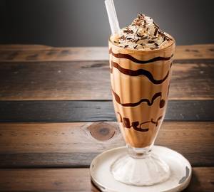 Cold brew with ice cream