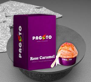 Pagoto Rose Caramel Ice Cream [1 Gallon]