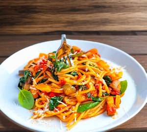 Chicken arrabiata pasta
