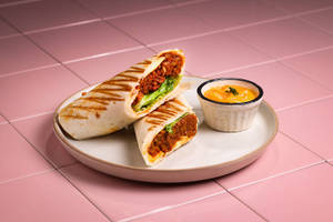 Soya Keema Wrap