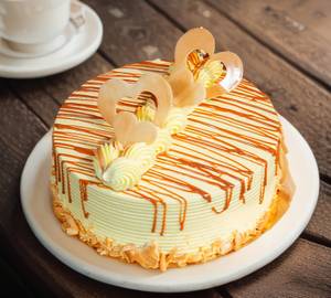 Eggless Butterscotch Cake (Round) (500 gms)