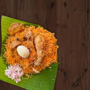 Chicken biryani with egg 600