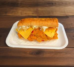 Chipotle chicken melt