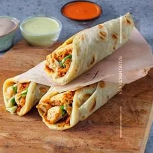 Double Chicken Egg Cheese Roll