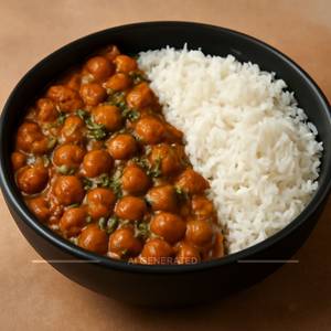 Mixed Chole Chawal [500 ml]
