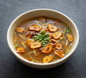 Burnt Garlic Soup