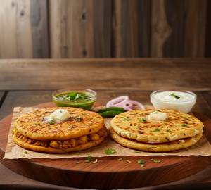 Paneer Pyaaz Paratha