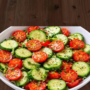 Kheera Tometo Salad