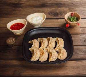 Steamed momos [chicken]
