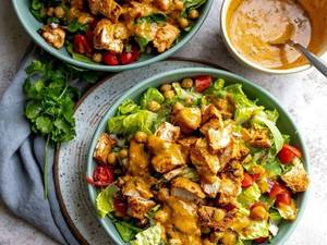 Grilled Chicken Tikka Salad  Bowl