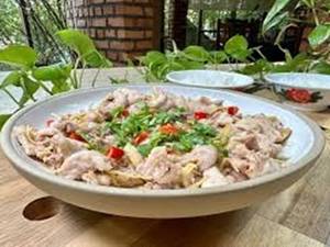 Steamed Chicken ( Salt & Pepper)