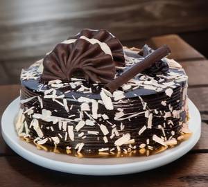 Eggless Exotic Beauty Hazelnut Chocolate  Cake (500gms )