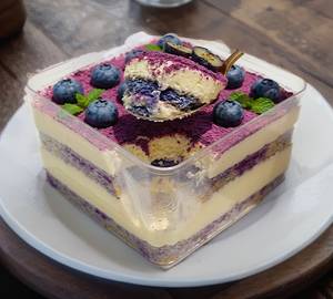 Blueberry Tiramisu Cake Tub [200 G]