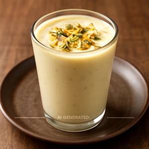 Kesar pista badam thick shake
