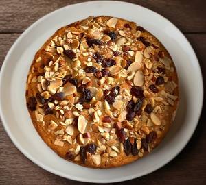 Freshly Baked Wholewheat, Date And Walnut Tea Cake [500 G] No Sugar, Maida