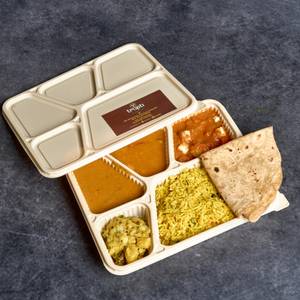 Veg Thali With Pulao