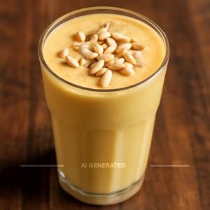 Mango cashew badam thick shake