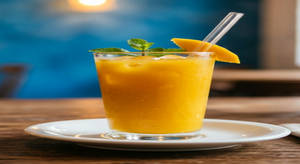 Fresh Ripe Mango Cream