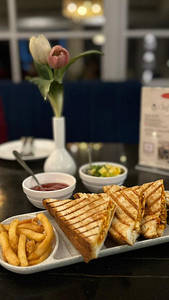 Grilled Paneer Tikka Sandwich