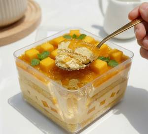 Alphonso Mango Tiramisu Cake Tub [200 G]