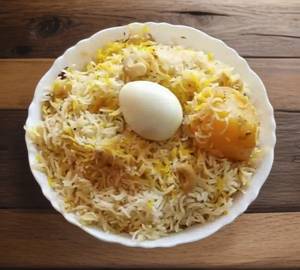 Egg biryani