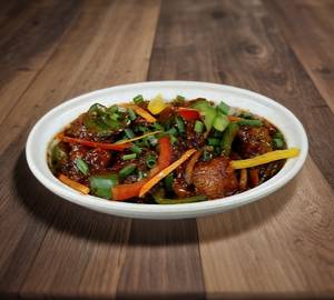 Boneless chilli chicken