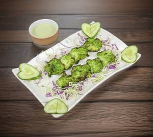 Chicken hariyali kebab [6 pieces]