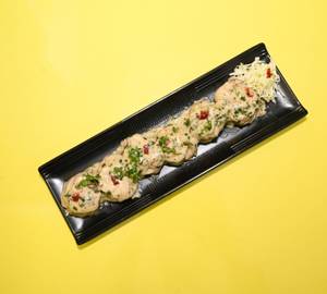 Corn And Cheese Afghani Malai Momos [6 Pieces] 