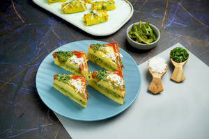 Sandwich Dhokla (5 Pcs)