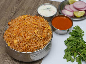 Chicken moghlai biryani