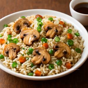 Mushroom Fried Rice