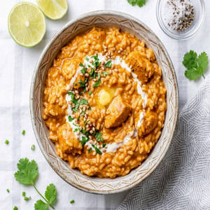 Butter Chicken Risotto