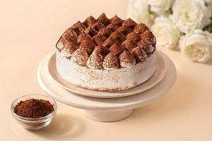 Tiramisu Cake (500 gm)(Eggless)