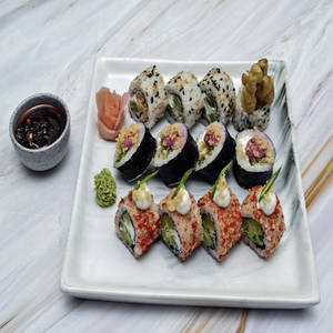 Veg Fatty Sushi Platter