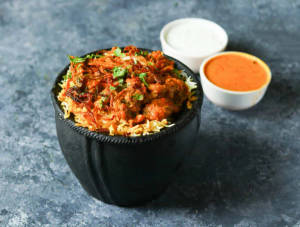 Mushroom Biryani