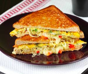 Chicken Bread Omelete