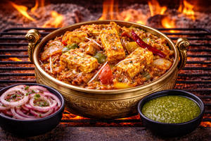 Kadhai Paneer Barbecue
