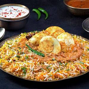 Egg biriyani