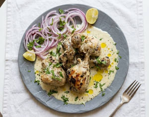 Murgh Bharwan Tangdi