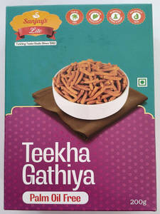 TEEKHA GATHIYA PALM OIL Free(200gm)