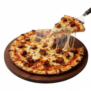 Thin Crust BBQ Chicken Pizza