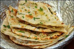 Garlic butter naan