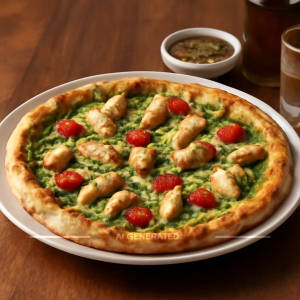 Pesto Chicken Pizza