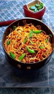 Paneer Hakka Noodles