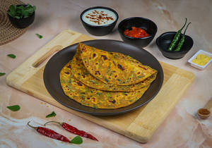 2 Methi Paratha