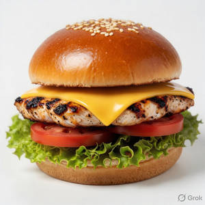 Grilled Chicken Protein Burger