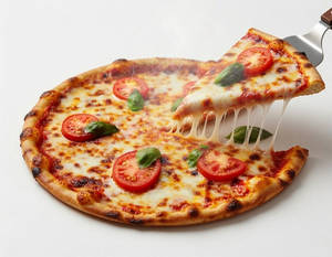 Thin Crust Margherita Pizza