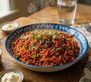 Fiery hot peri peri maggi